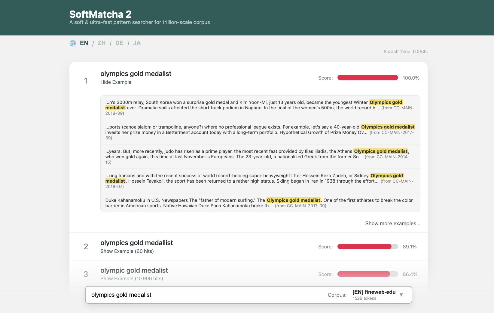 SoftMatcha 2 overview